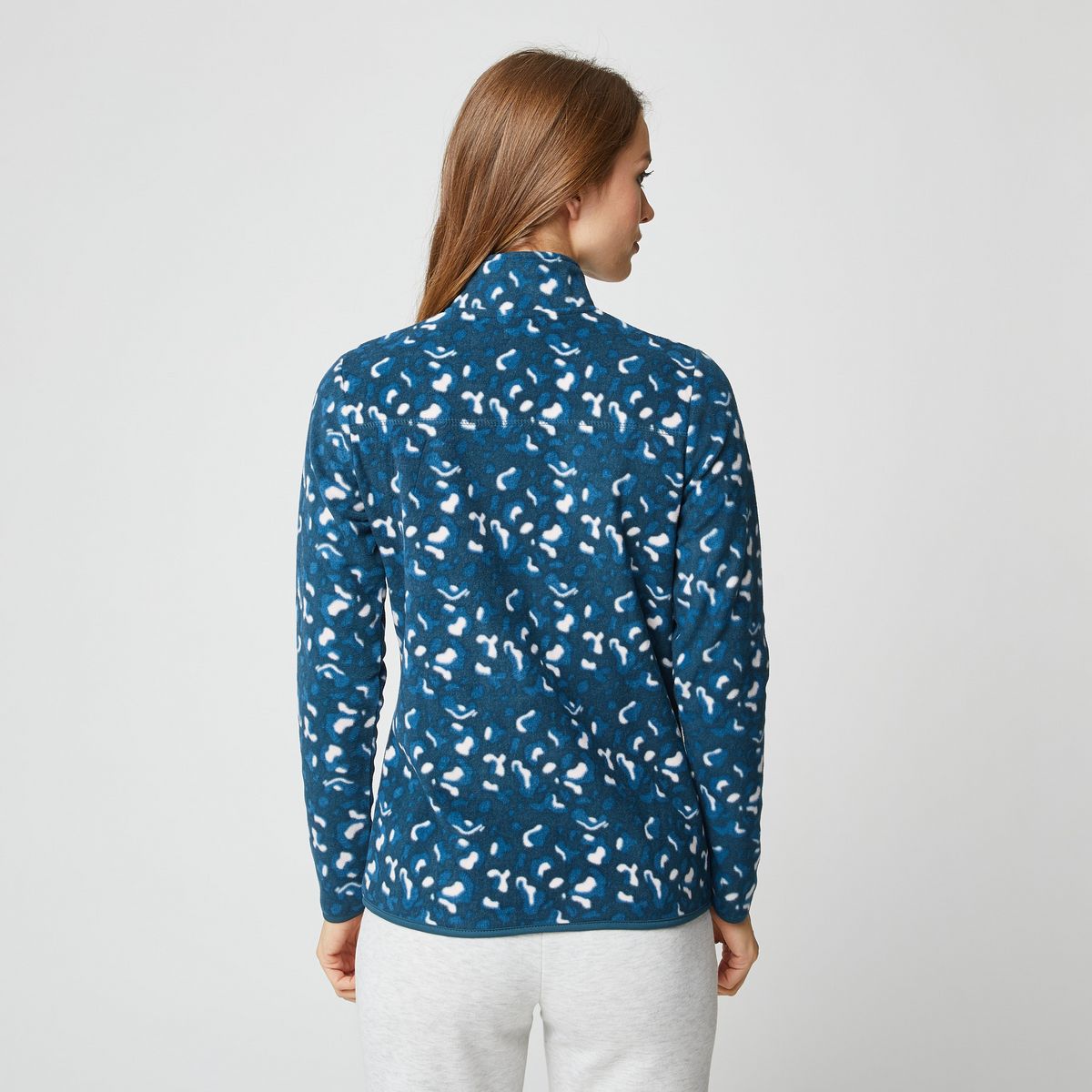 INEXTENSO Veste polaire vert emeraude femme