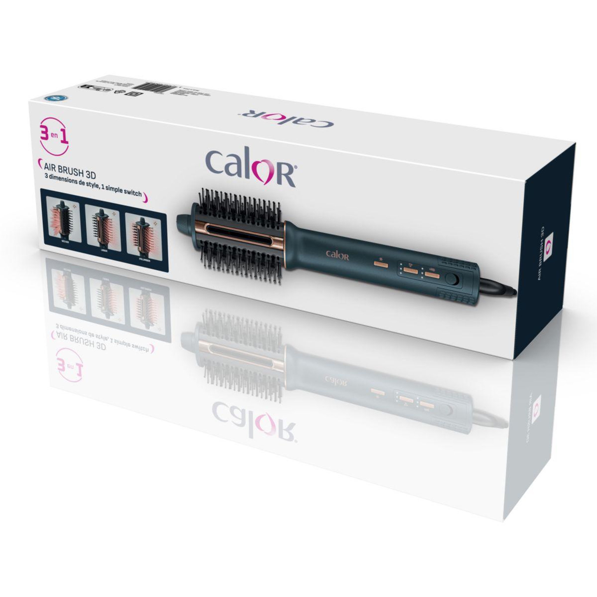Voir la diapositive 3 : CALOR Brosse soufflante air brush 3d ub9720c0