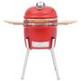 Voir la diapositive 4 : VIDAXL Barbecue a fumoir Kamado Ceramique 33 cm