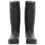 Voir la diapositive 3 : VIDAXL Bottes de pluie noir taille 40 PVC