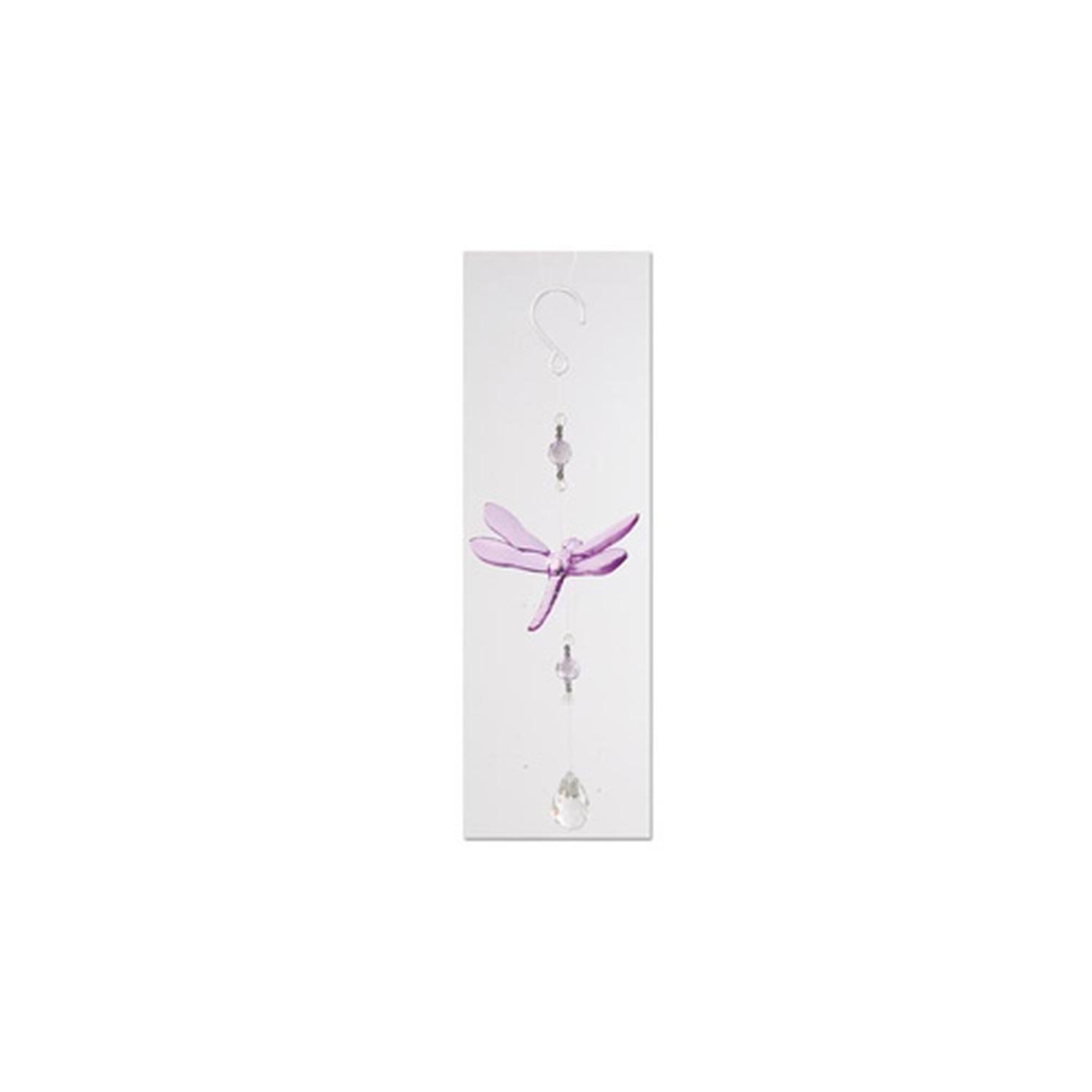 ATMOSPHERA Suspension décorative libellule en acrylique - Fuchsia