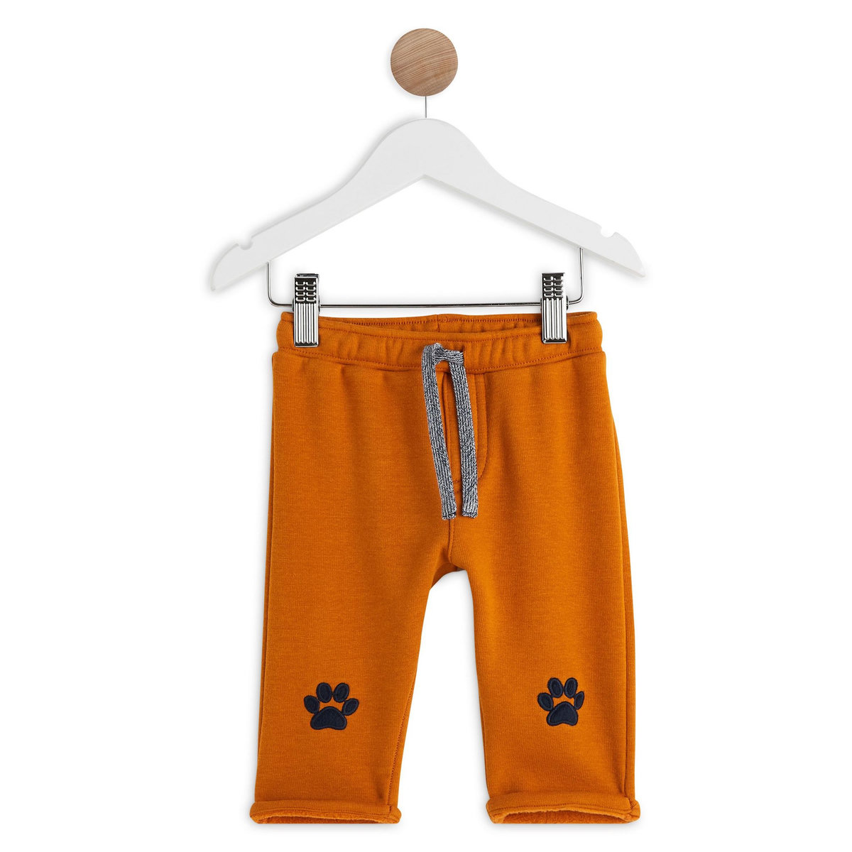 IN EXTENSO Pantalon molleton pattes de chien bébé garçon