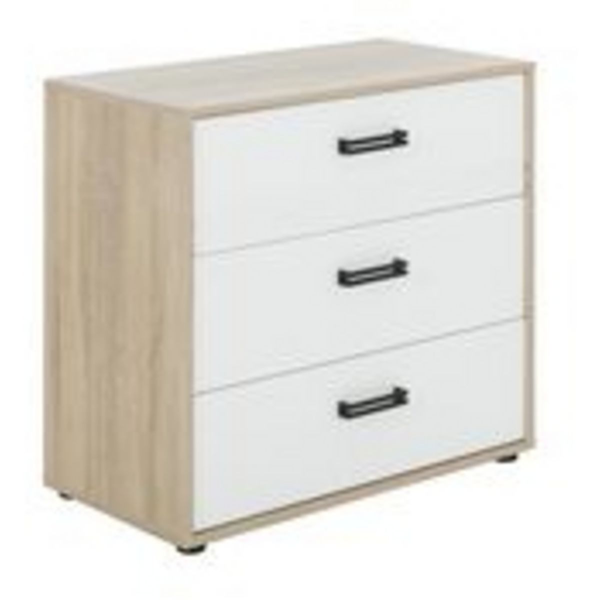 Commode 3 tiroirs L81xH73xP41cm ALLAN