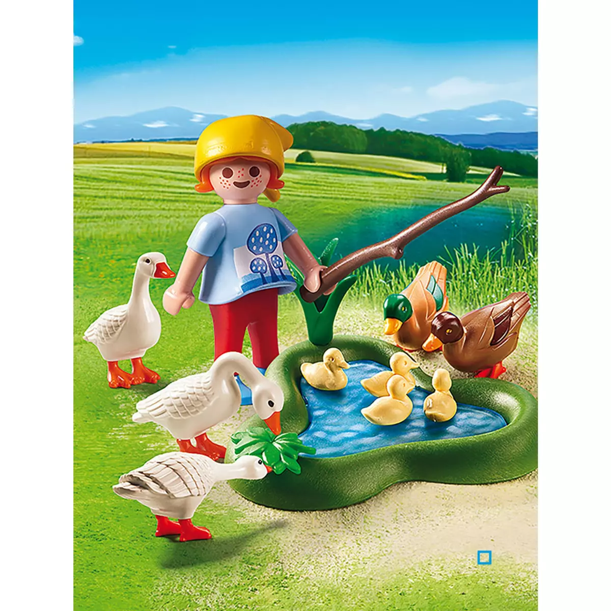 PLAYMOBIL 6141 Enfant avec oies et canards