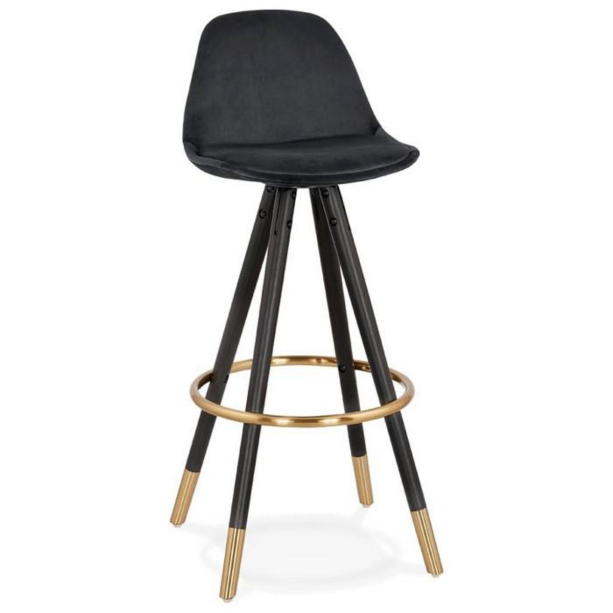 Paris Prix Tabouret de Bar  Krill  97cm Noir