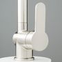 Voir la diapositive 4 : SCHUTTE SCHÜTTE Mitigeur d'evier LONDON acier inoxydable
