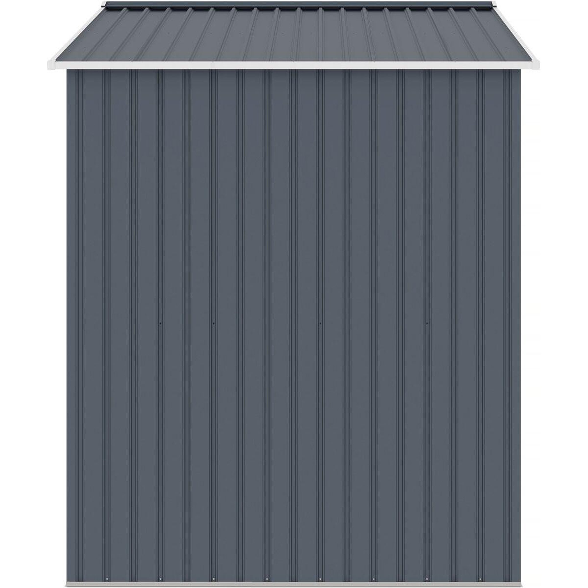 Voir la diapositive 4 : Habitat et Jardin Abri de jardin métal  Vegas II  - 5,29 m2 - Gris