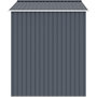 Voir la diapositive 4 : Habitat et Jardin Abri de jardin métal  Vegas II  - 5,29 m2 - Gris