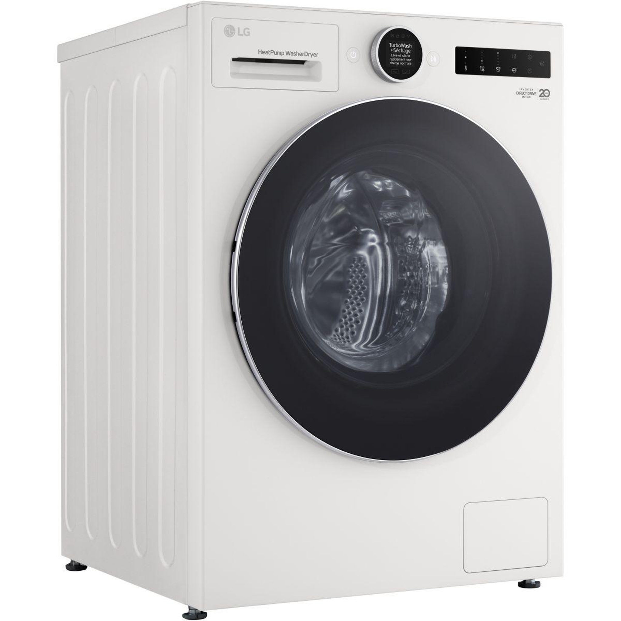 Voir la diapositive 3 : LG Lave linge séchant hublot F164HP2WST - 11/6 kg - 1400 tr/min - Classe A - Moteur direct drive - Connecté