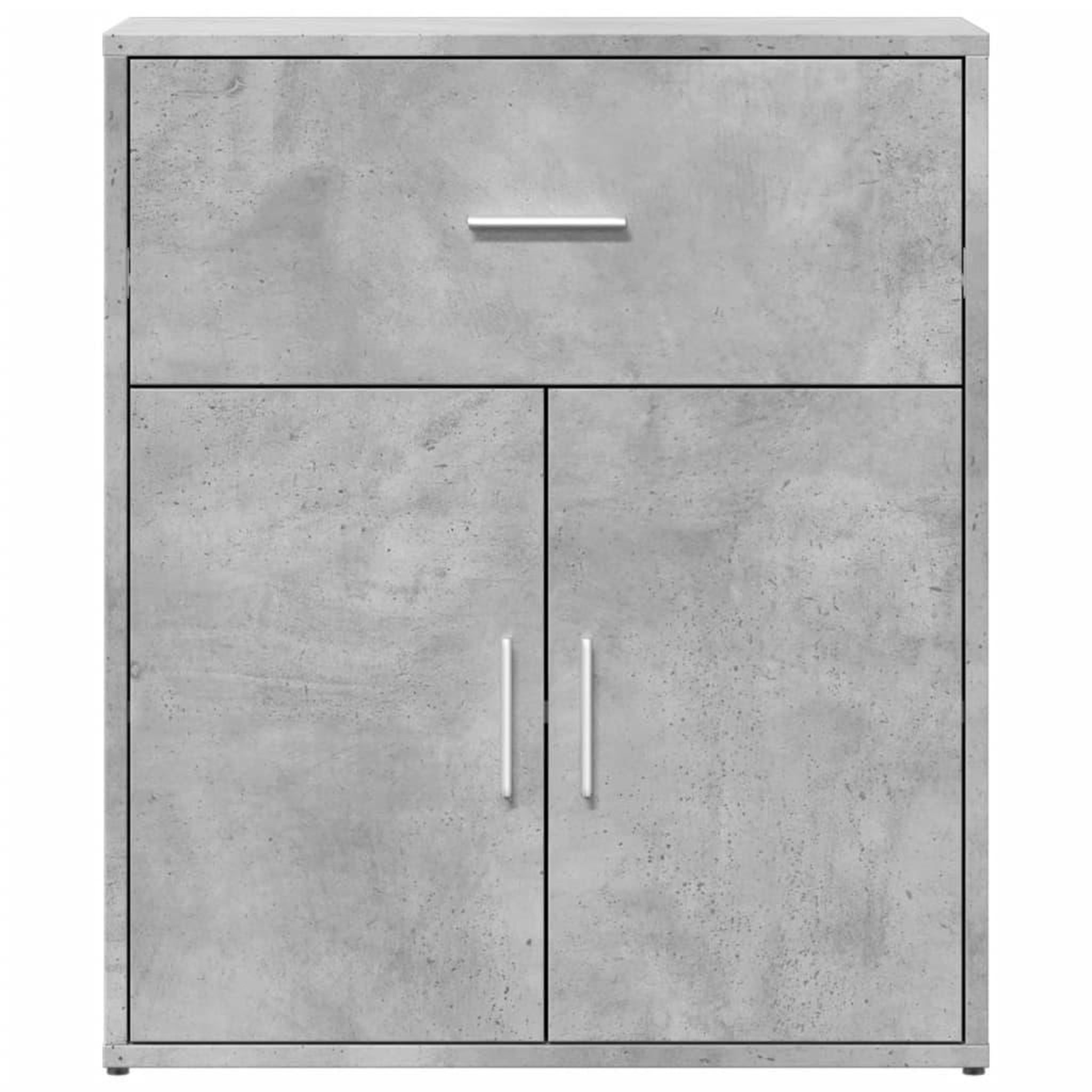 Voir la diapositive 5 : VIDAXL Buffet gris beton 60x31x70 cm bois d'ingenierie