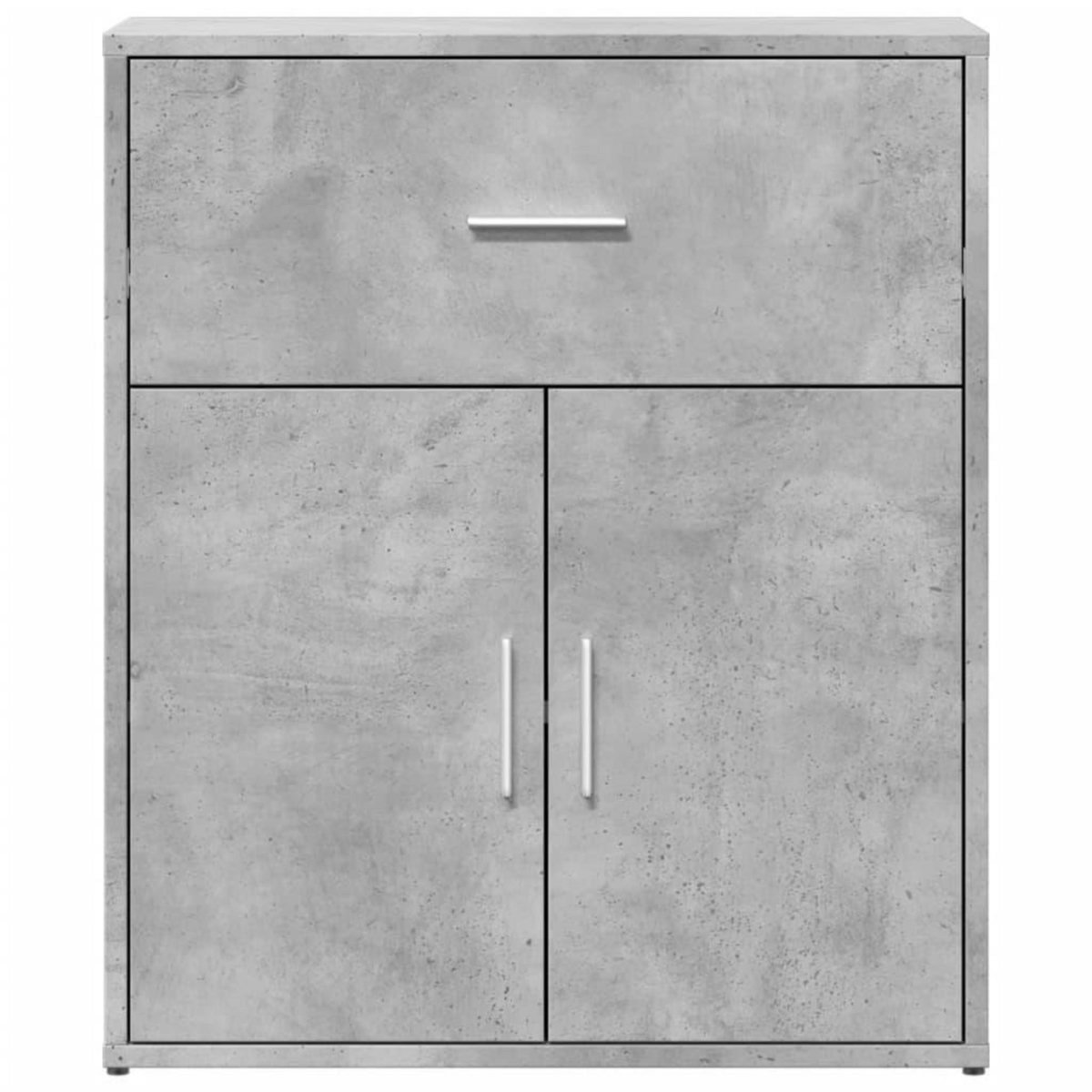 VIDAXL Buffet gris beton 60x31x70 cm bois d'ingenierie