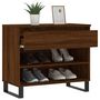 Voir la diapositive 4 : VIDAXL Armoire a chaussures Chene marron 70x36x60 cm Bois d'ingenierie