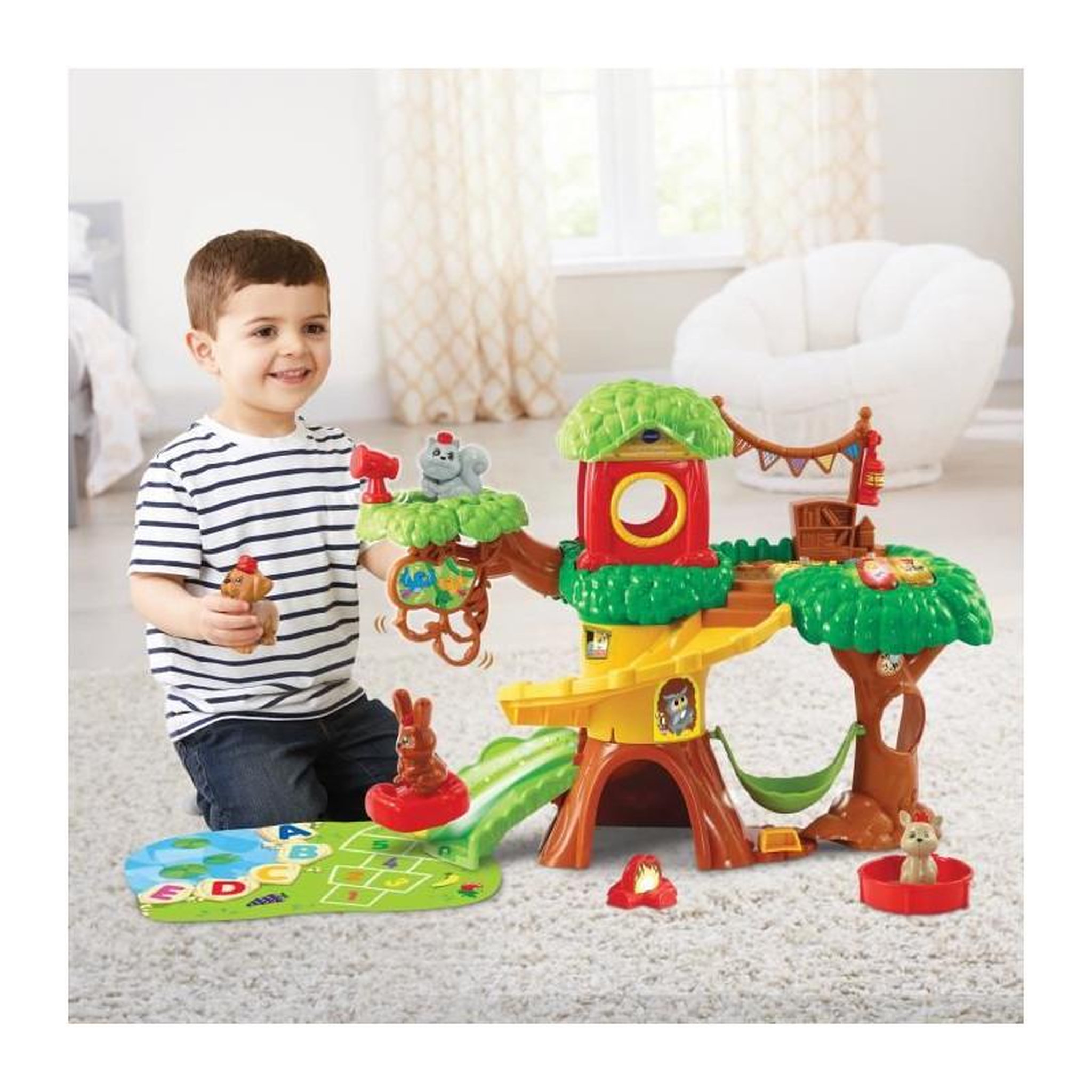 Voir la diapositive 3 : VTECH Jeu d éveil Vtech Tut Tut Animo Arbre cabane interactif
