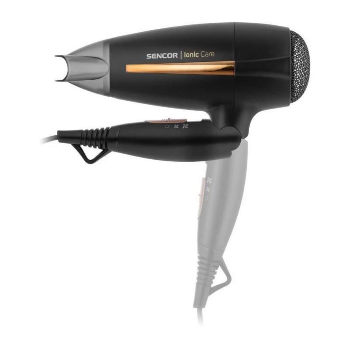 SENCO Seche-cheveux - SENCOR - SHD 7100BK - 2000 W - 2 vitesses - Noir