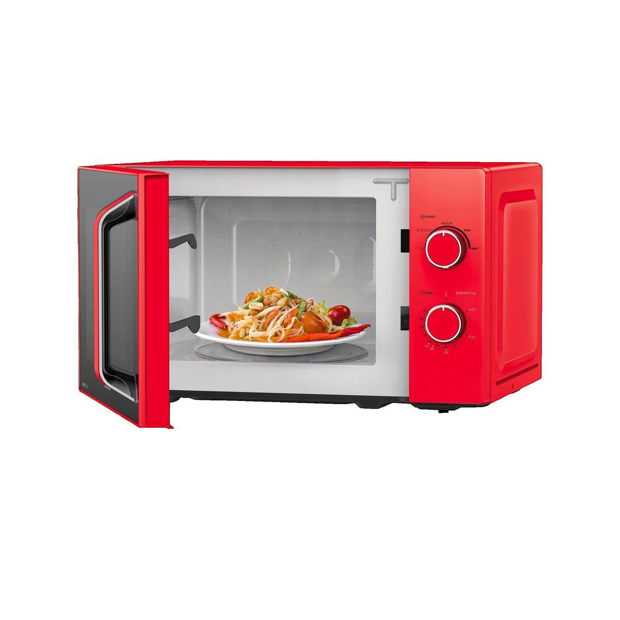 Voir la diapositive 2 : SENCO Four micro-ondes Sencor SMW 1920RD Compact 700 W Rouge