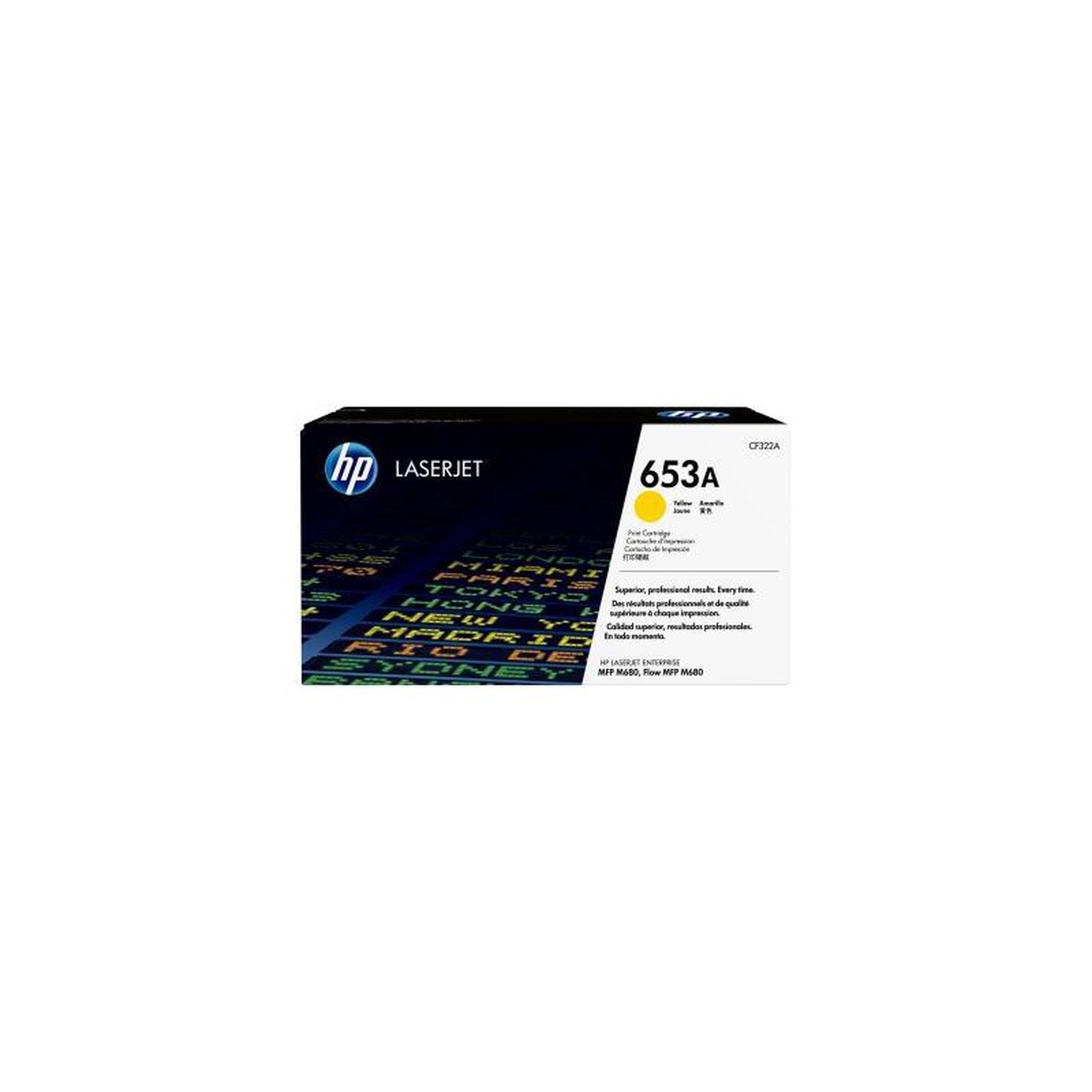 HP HP Cartridge No 653A HP653A HP 653A Yellow Gelb (CF322A)