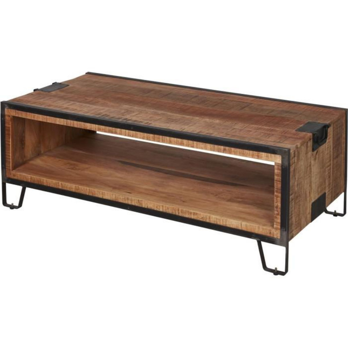 Paris Prix Table Basse en Bois  Manita  125cm Marron