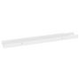 Voir la diapositive 4 : VIDAXL Etageres murales 2 pcs Blanc brillant 60x9x3 cm