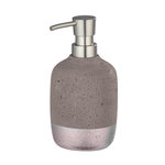 Wenko Distributeur de savon design Mauve - Gris rosé