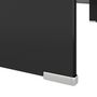 Voir la diapositive 5 : VIDAXL Meuble TV/support pour moniteur 100x30x13 cm verre noir