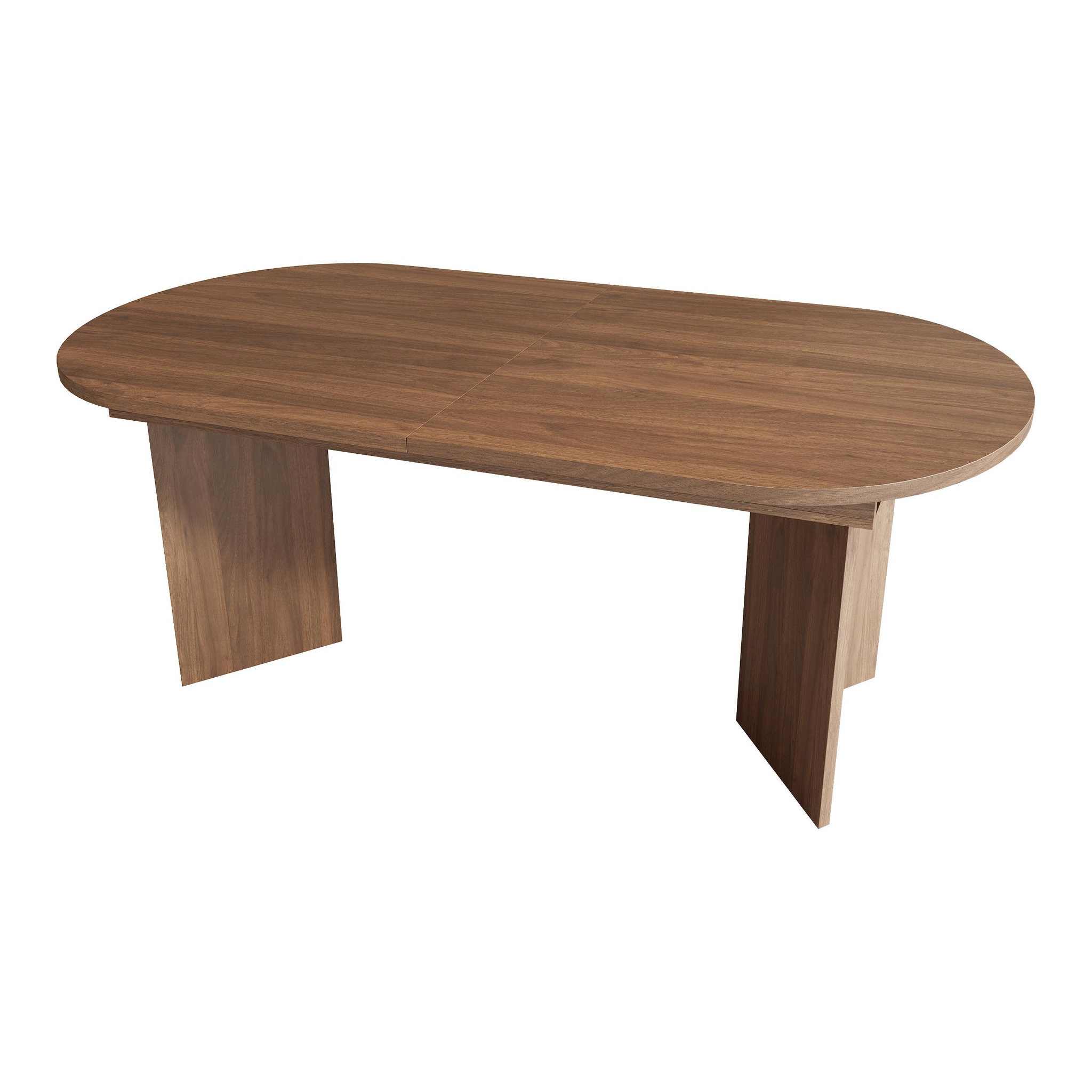 Voir la diapositive 6 : MERAX Table à manger extensible 160/200x90 cm pour 6-8 personnes avec plateau épais