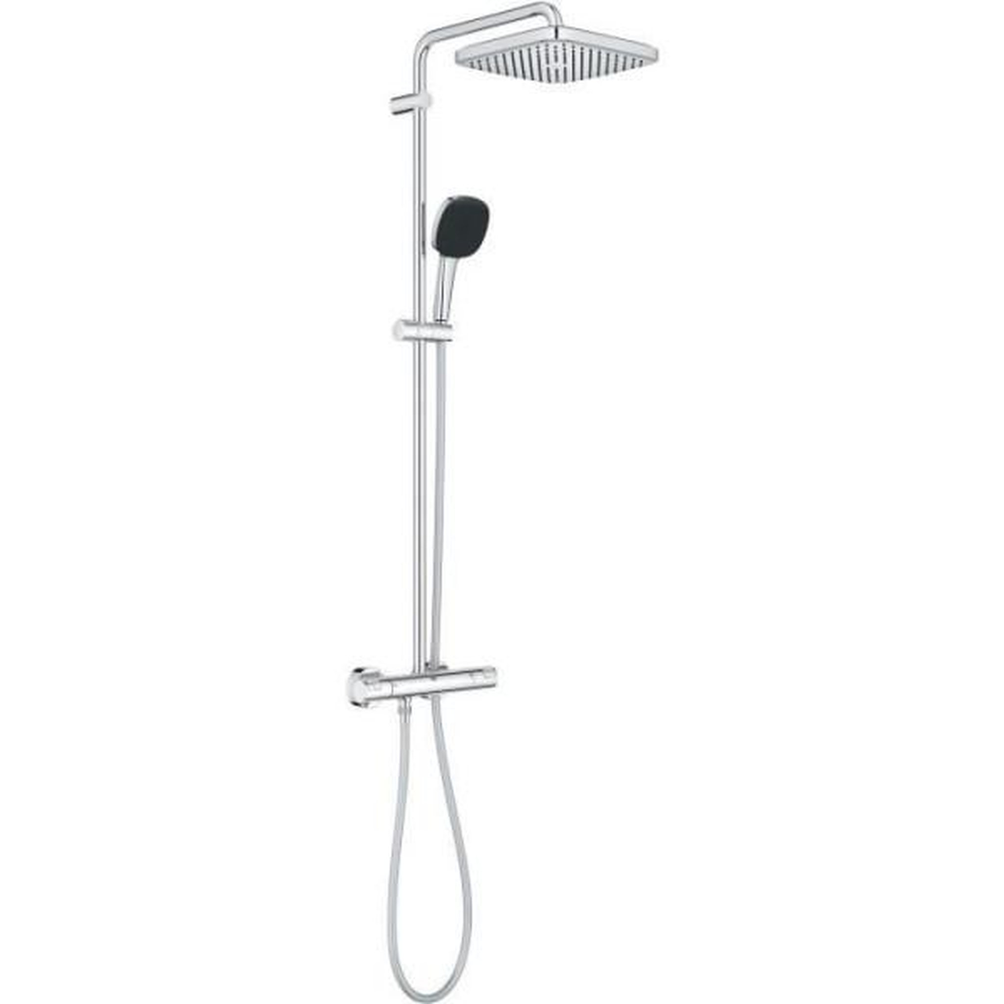 Grohe Colonne de douche avec mitigeur thermostatique - economie d'eau - grohe vitalio comfort 250 - chromé - 26696001