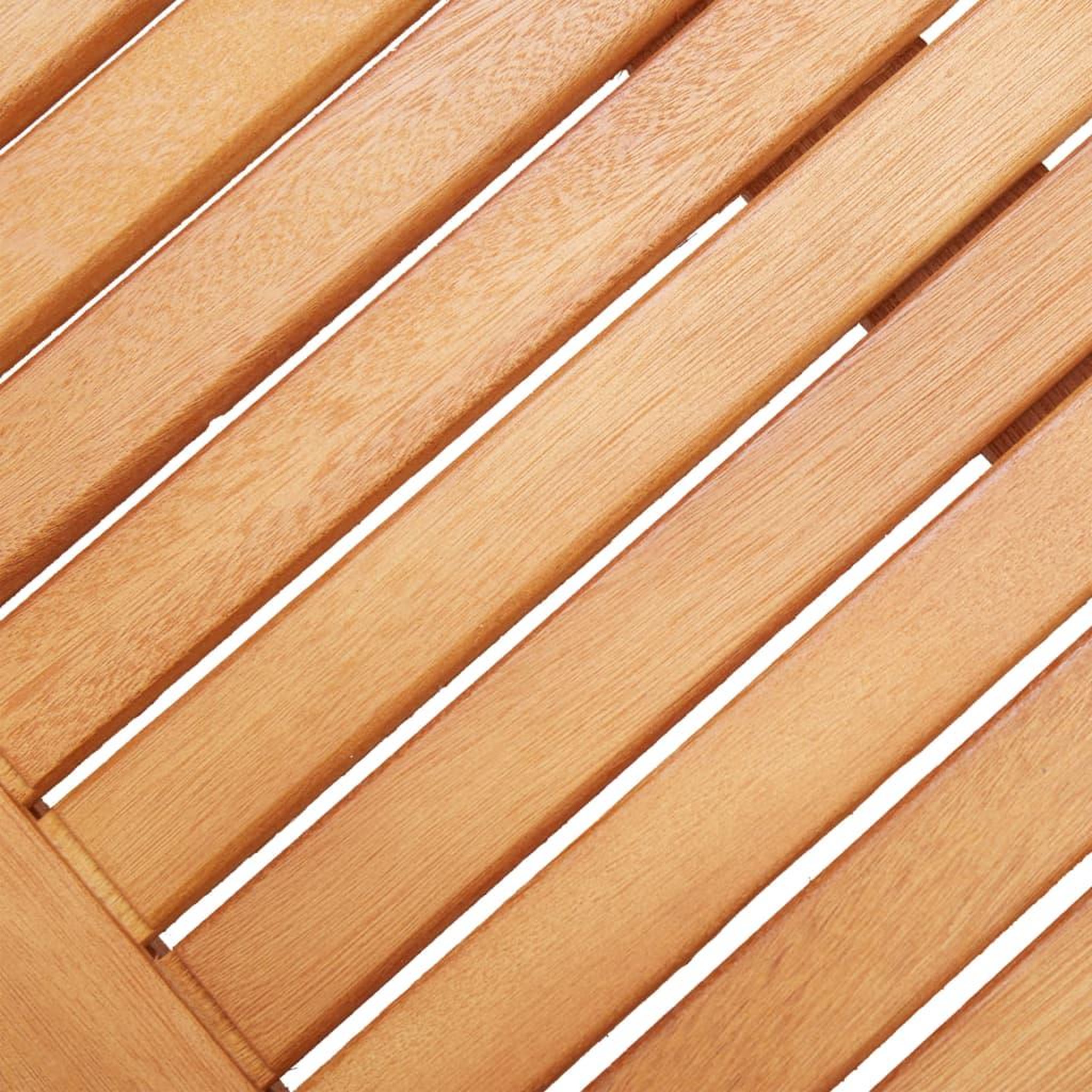 Voir la diapositive 5 : VIDAXL Banc de jardin 2 places 120 cm Bois d'eucalyptus solide