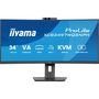 Voir la diapositive 2 : Iiyama Ecran PC PROLITE XCB3497WQSNPH-B1 34'' VA