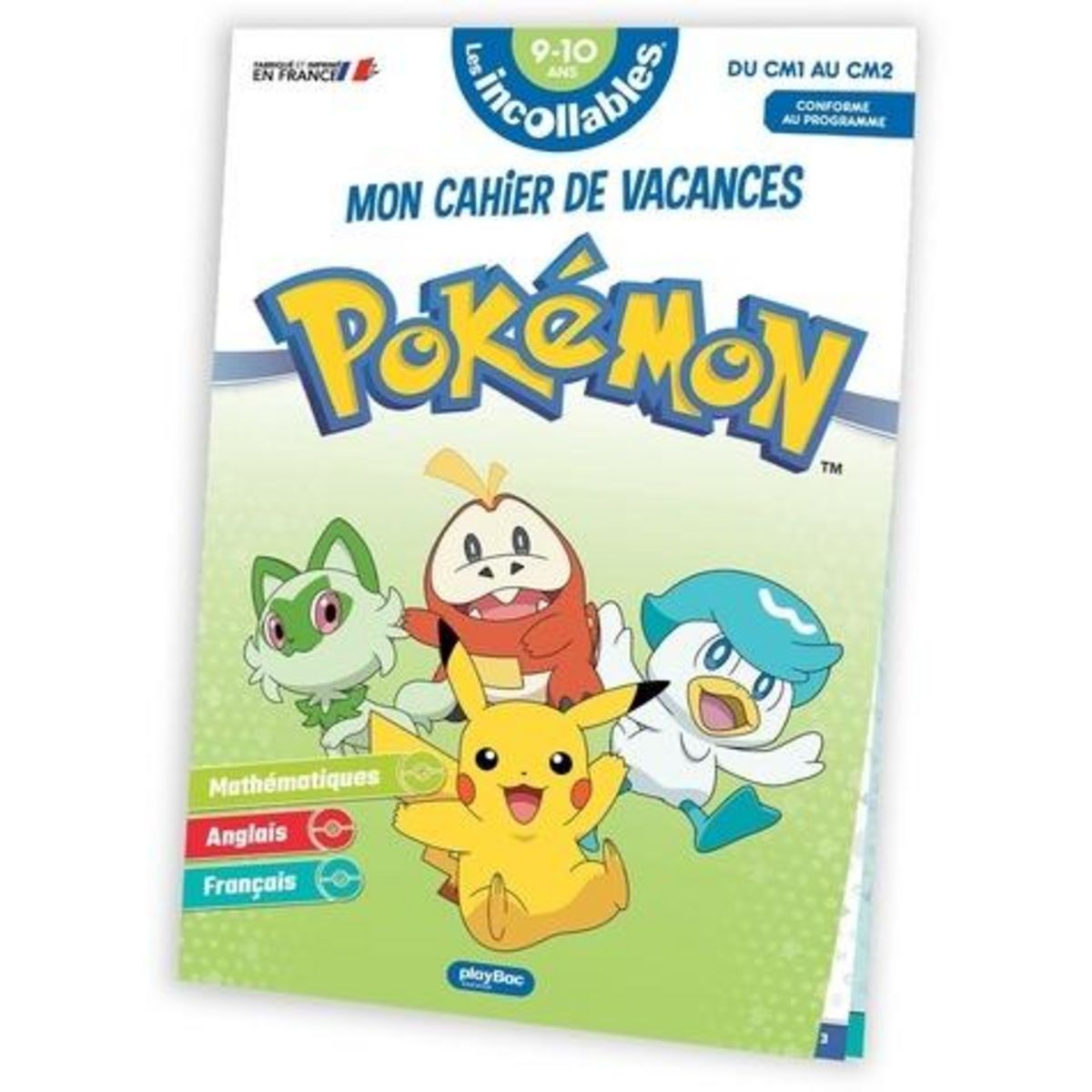 MON CAHIER DE VACANCES POKEMON. DU CM1 AU CM2, Herbaut Stéphanie