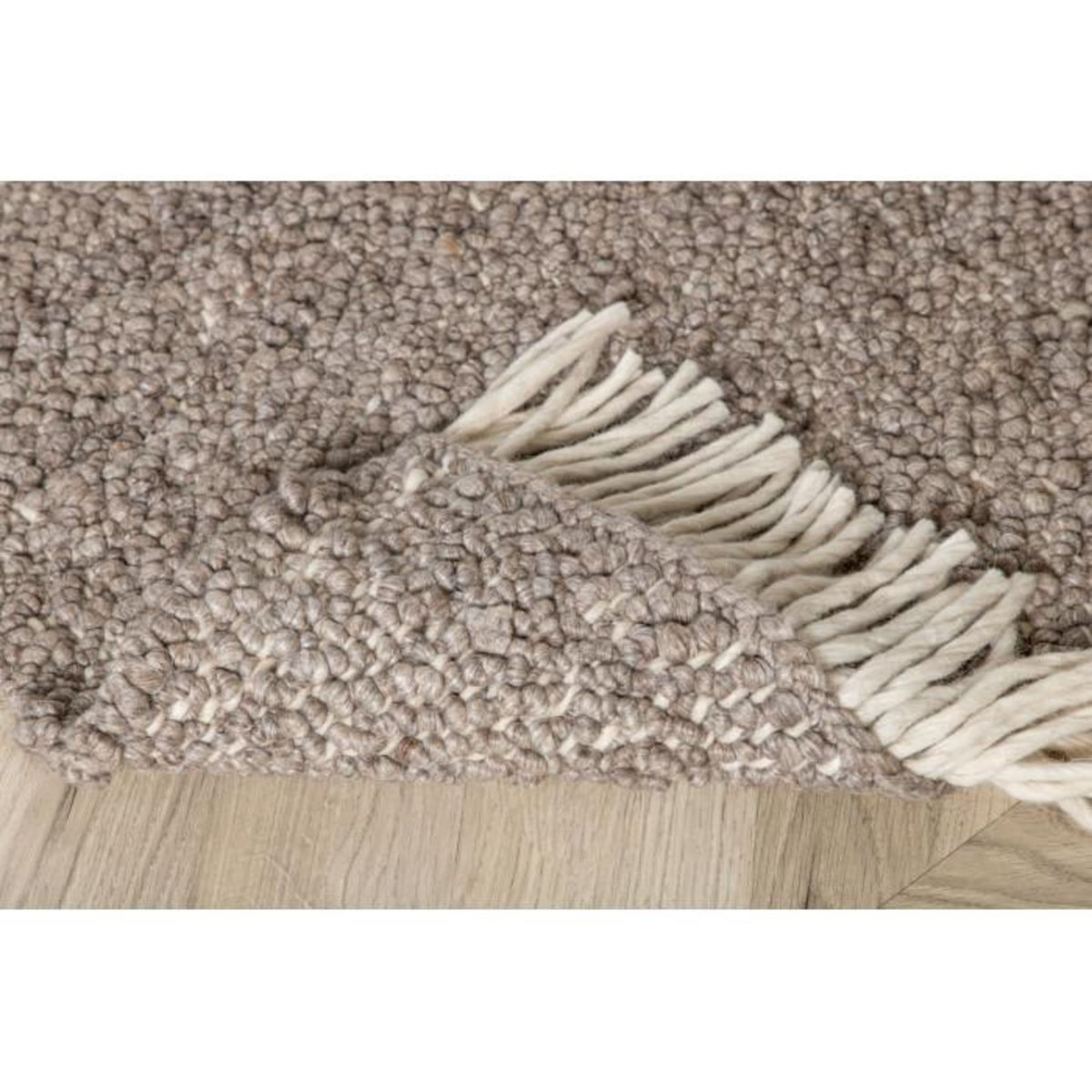 Paris Prix Tapis Déco en Laine  Betina  160x230cm Marron