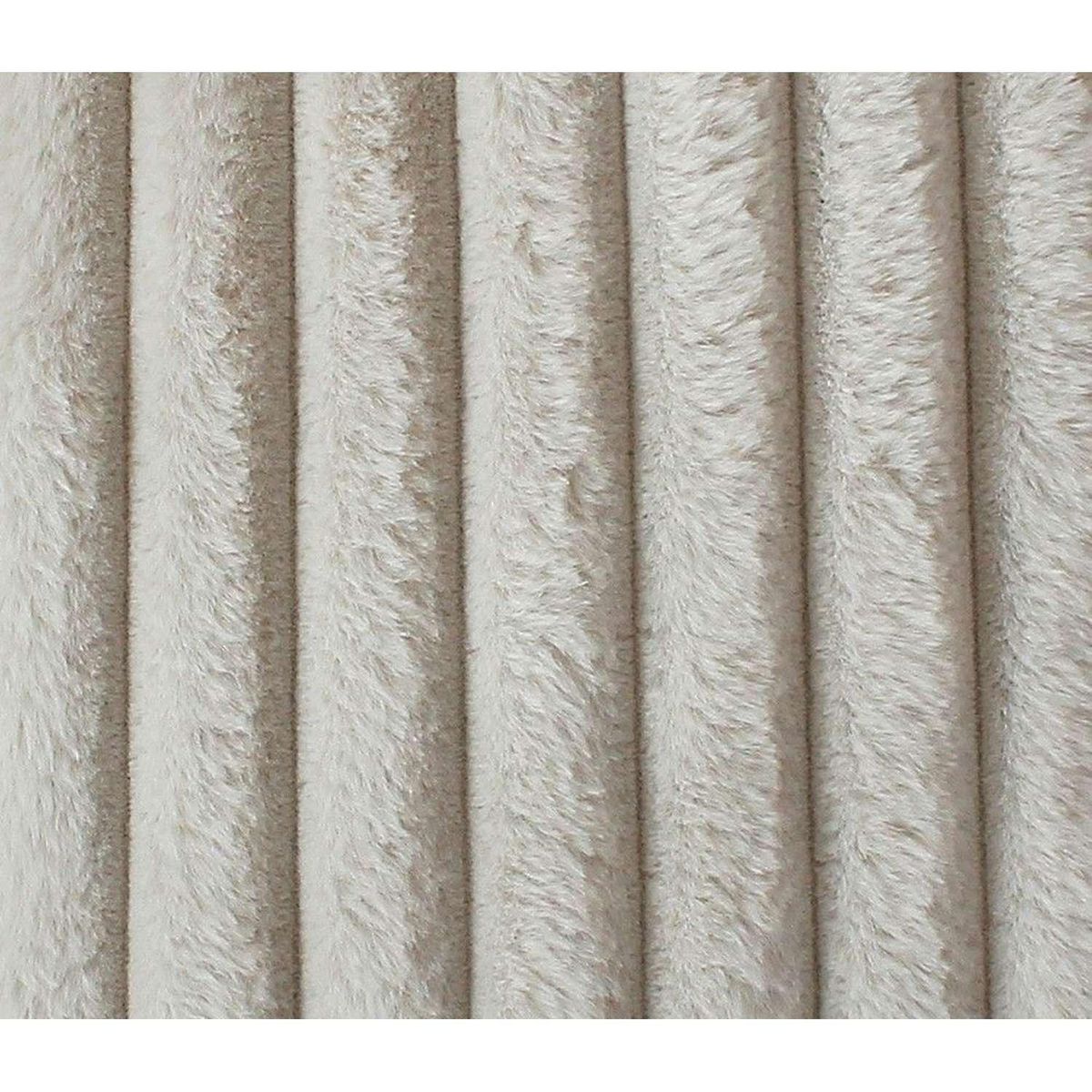 TOILINUX Plaid SELA imitiation fourrure et flanelle