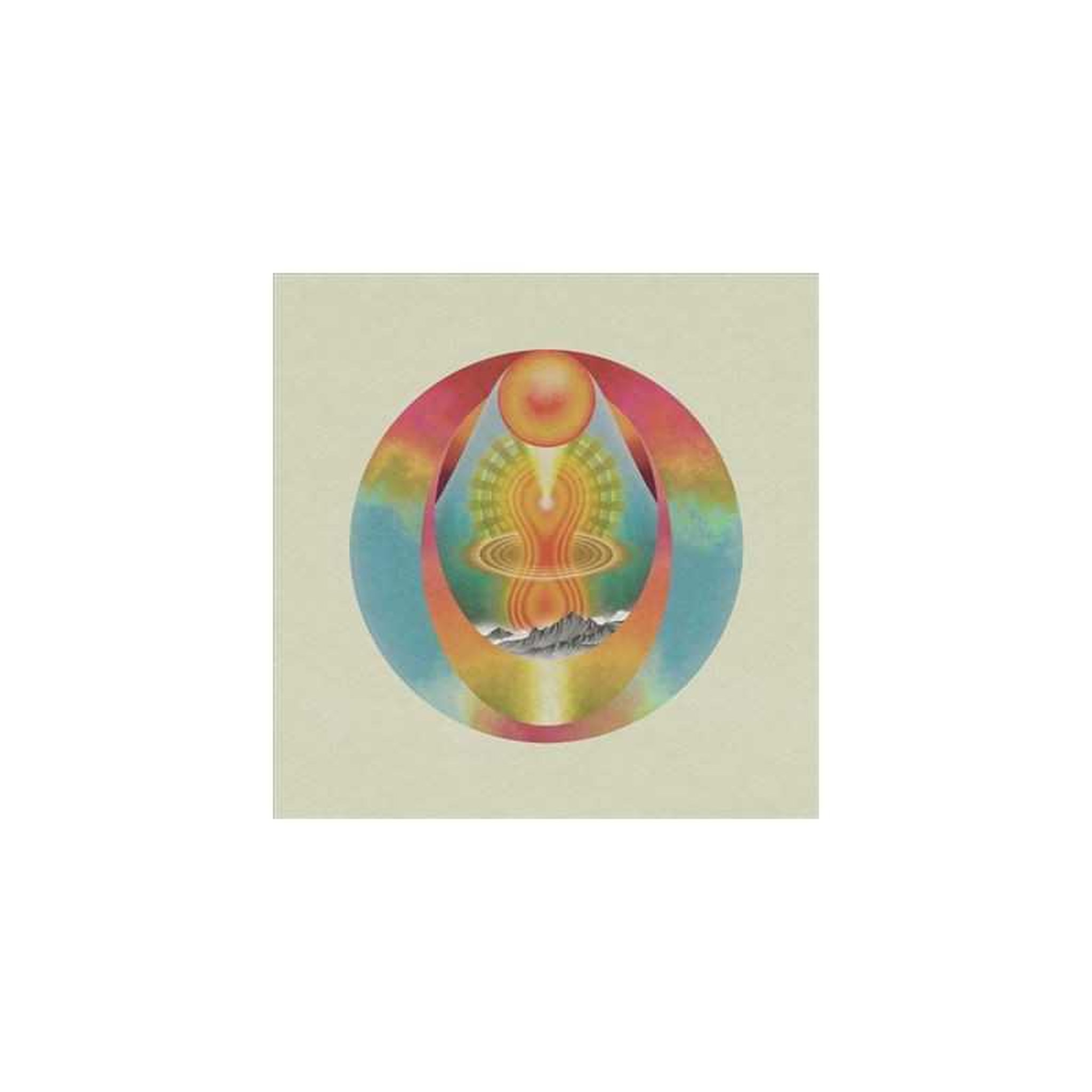 UNIVERSAL Album vinyle 2 lp édition limitée my morning jacket, pochette à visuels multicolores et disque au dégradé façon arc-en-ciel