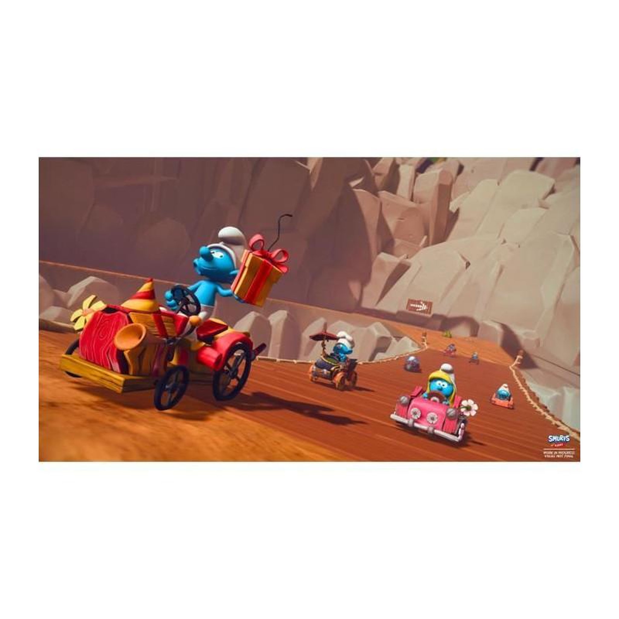 Voir la diapositive 3 : MICROIDS Schtroumpfs Kart - Jeu PS5