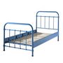 Voir la diapositive 2 : Paris Prix Lit Enfant Métal  New York  90x200cm Bleu