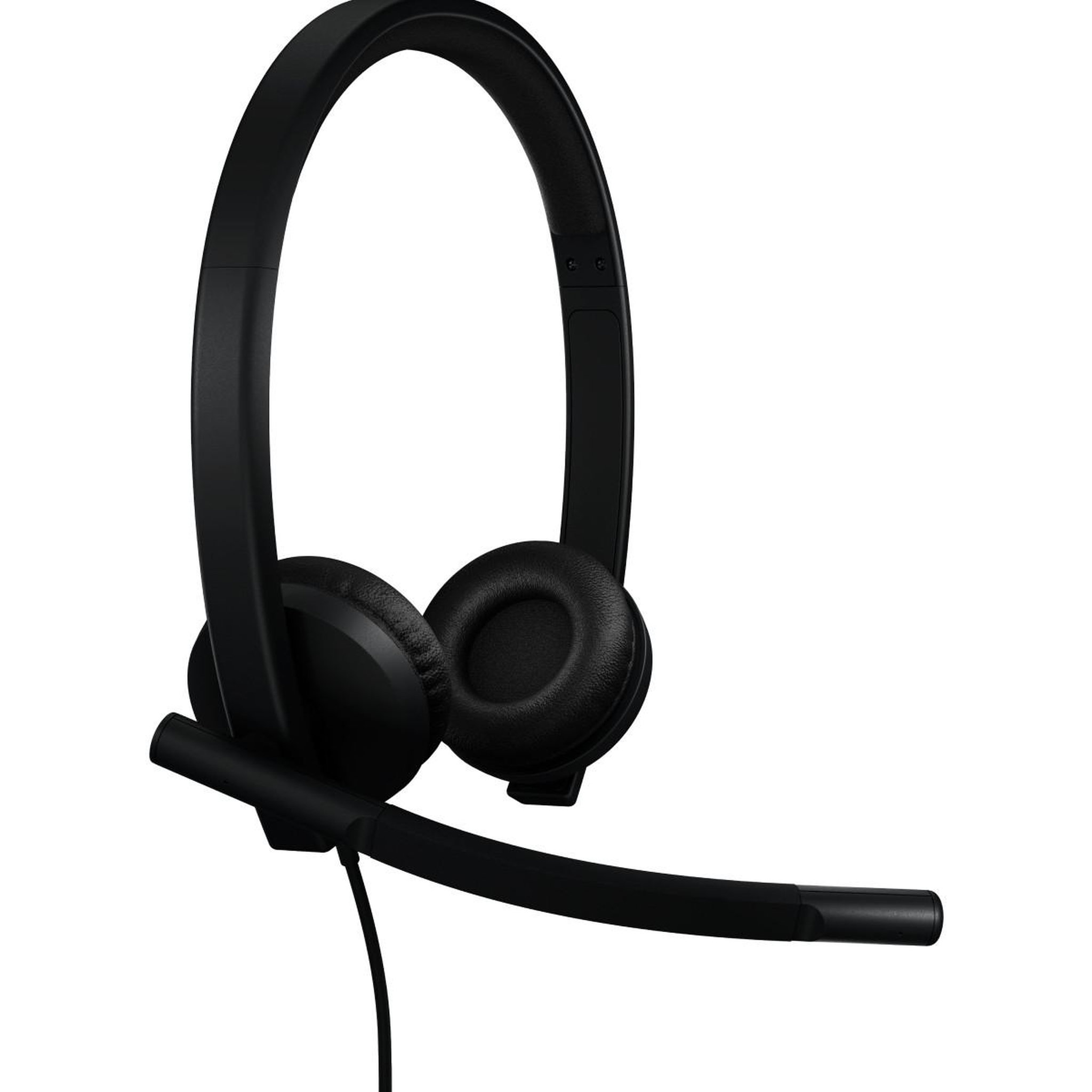 Voir la diapositive 3 : Logitech Auriculaire Logitech H570e Cablé USB-C Noir