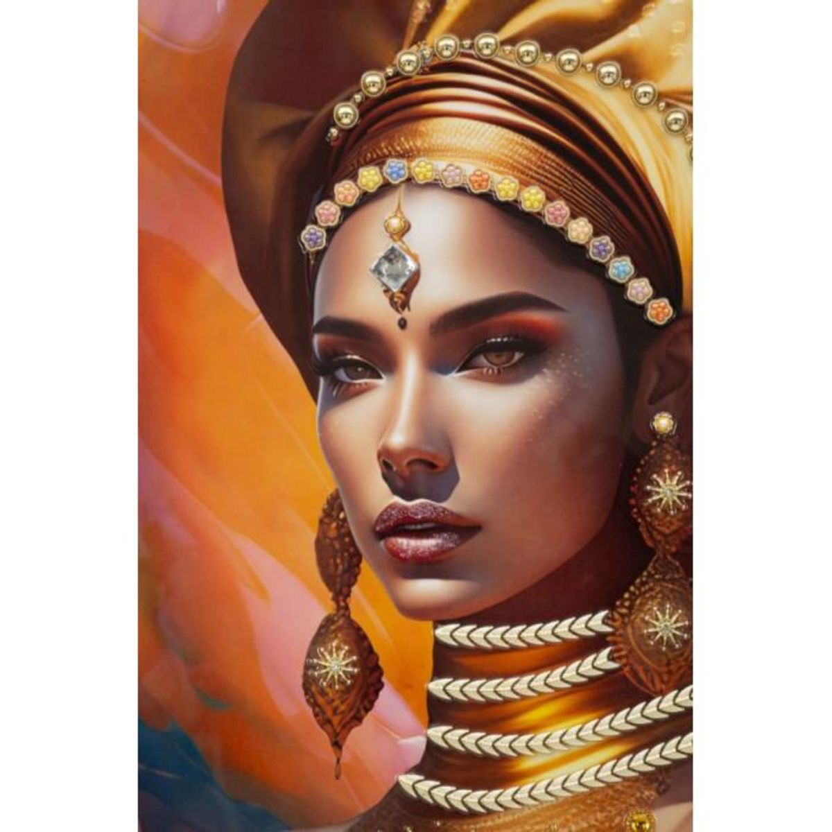 Paris Prix Tableau Déco  Samiras  72x102cm Multicolore