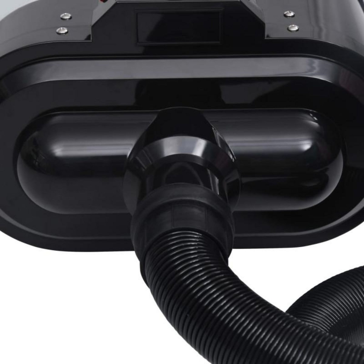 VIDAXL Sèche poils à double moteur pour animaux de compagnie Noir