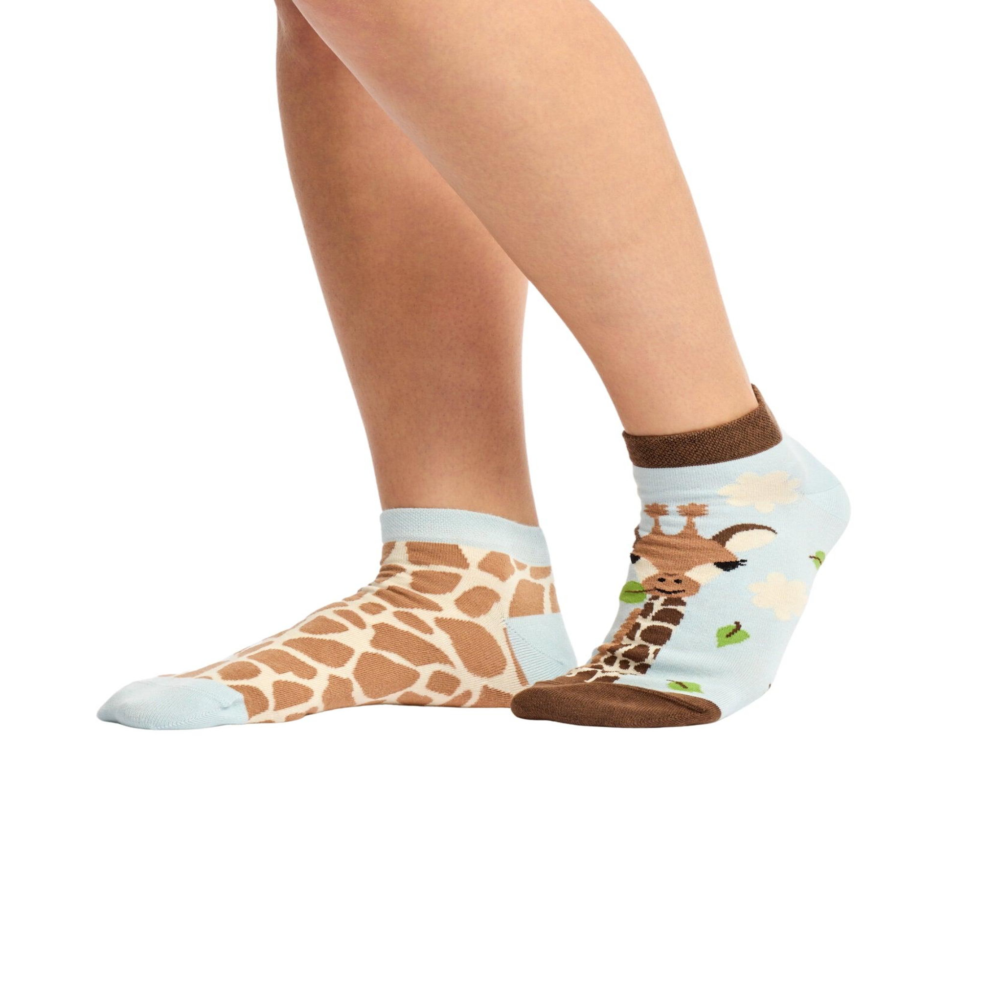 Voir la diapositive 3 : DEDOLES Socquettes girafe mignonne