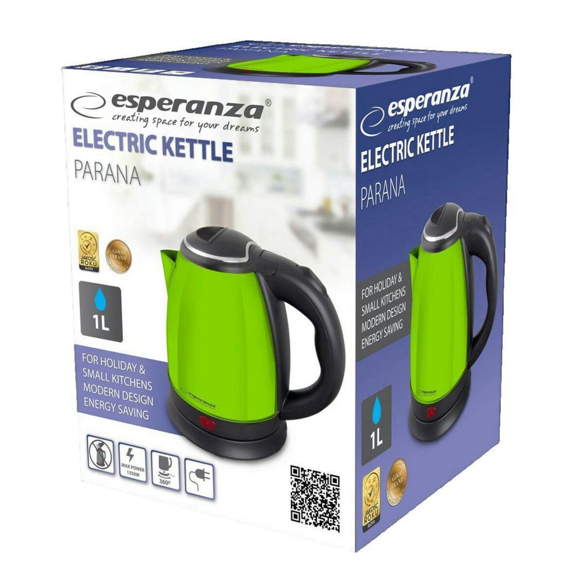 ESPERANZA Bouilloire électrique Esperanza 1350 W