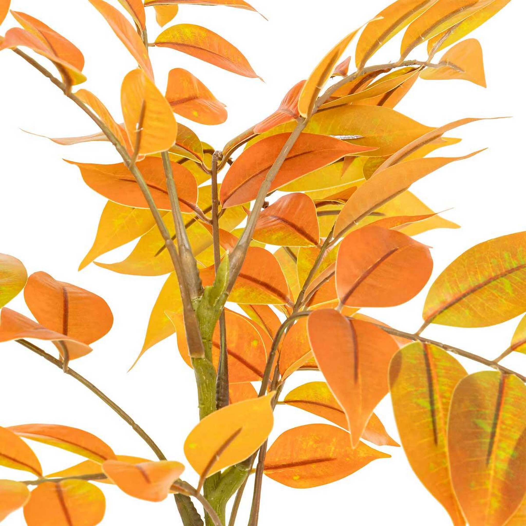 Voir la diapositive 2 : ATMOSPHERA Tige artificielle automne  james  70cm orange