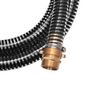 Voir la diapositive 5 : VIDAXL Tuyau d'aspiration avec raccords en laiton 10 m 25 mm Noir