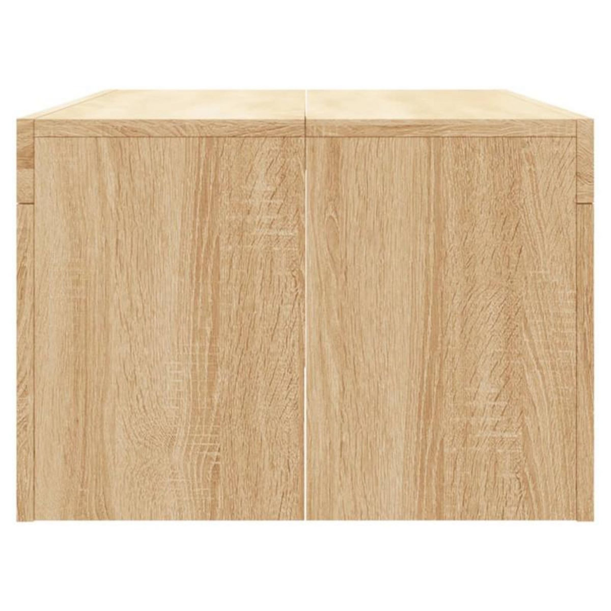 VIDAXL Table basse chêne sonoma 102x50x36 cm bois d ingénierie