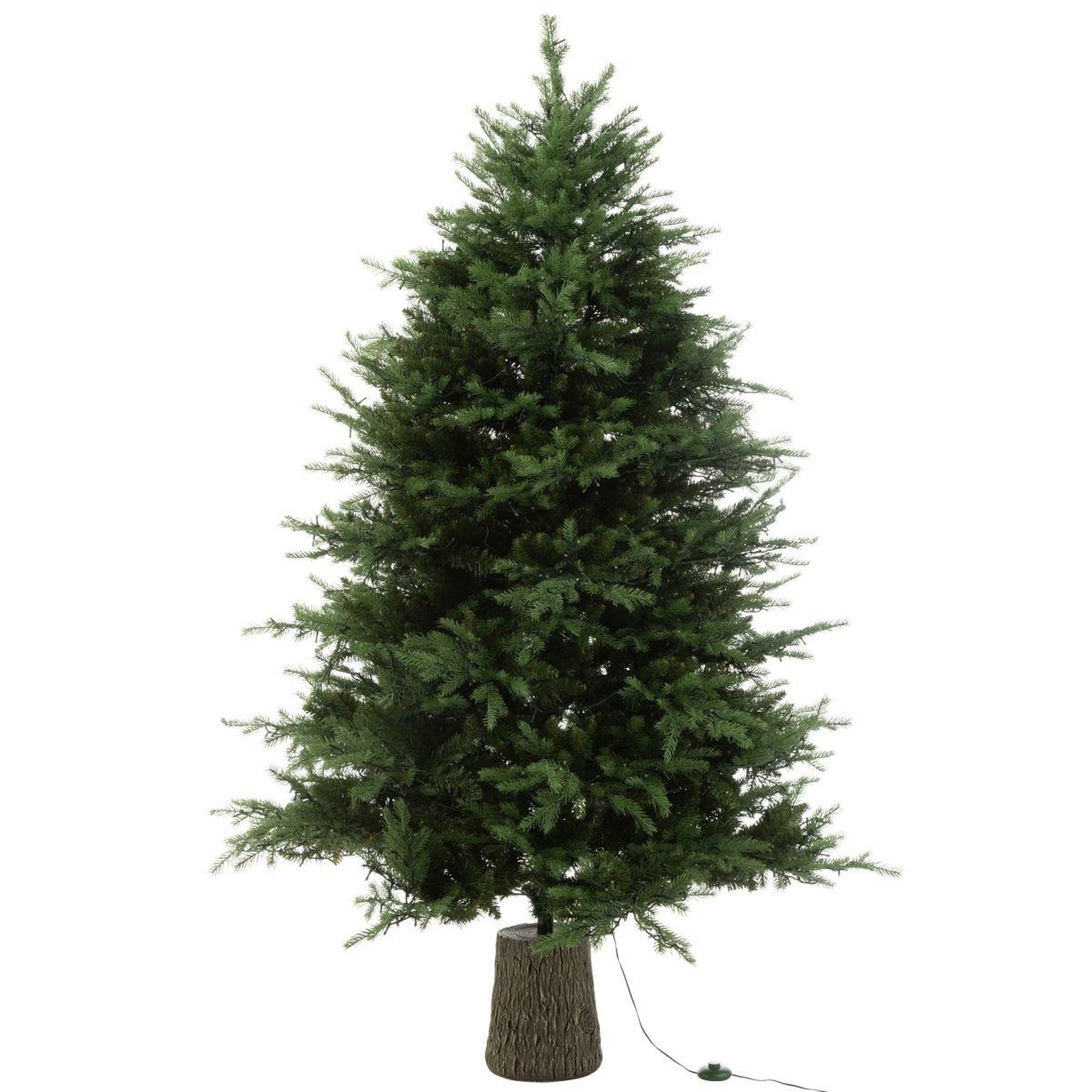 Voir la diapositive 2 : J-LINE Sapin de Noël Artificiel  3000 LED  210cm Vert