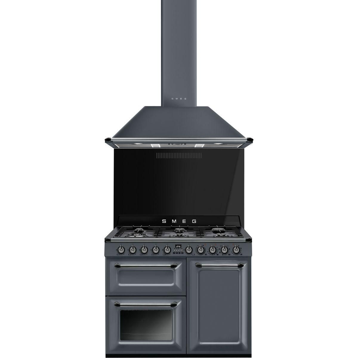 SMEG Hotte décorative murale KT100GRE