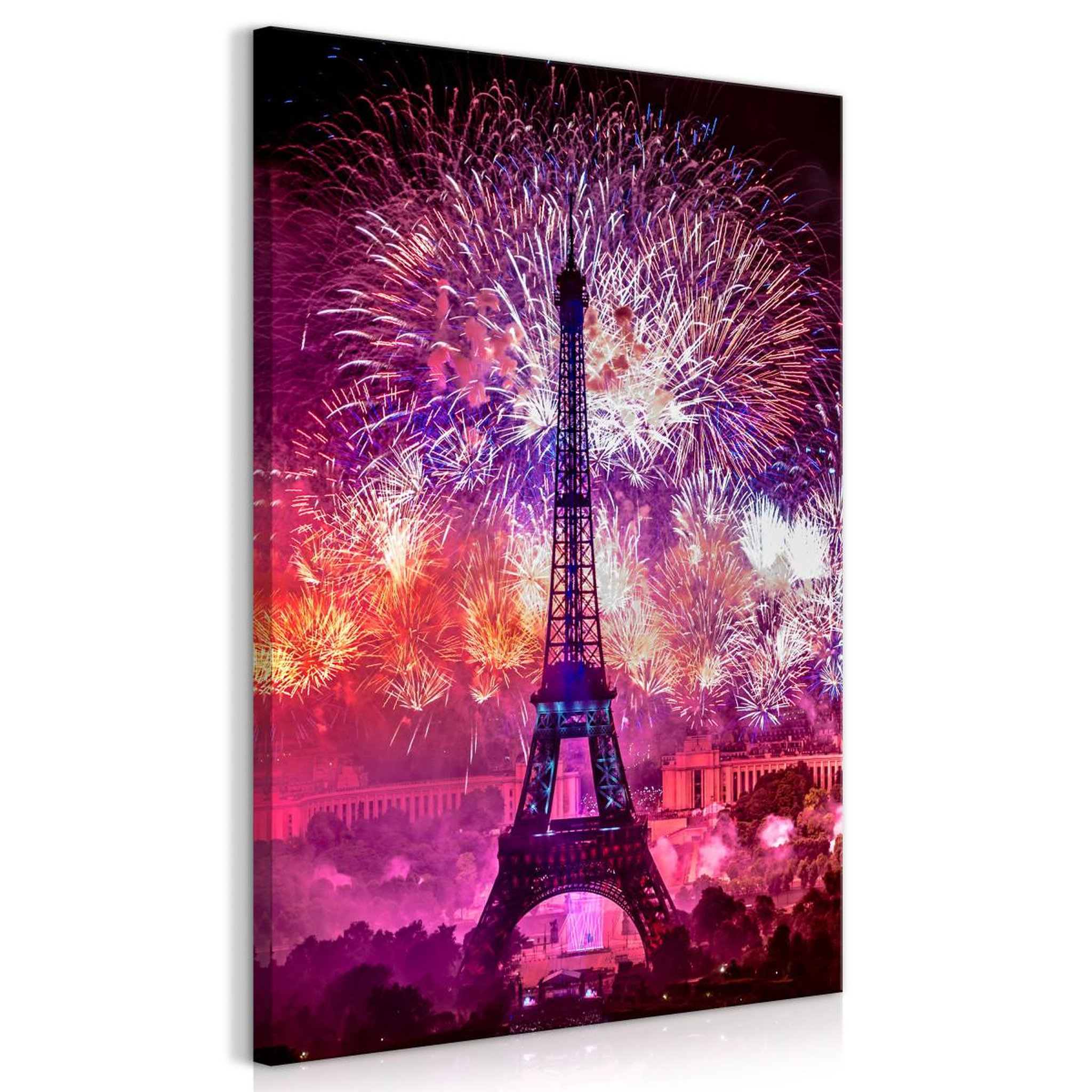 Voir la diapositive 1 : Paris Prix Tableau imprimé  happy new year!