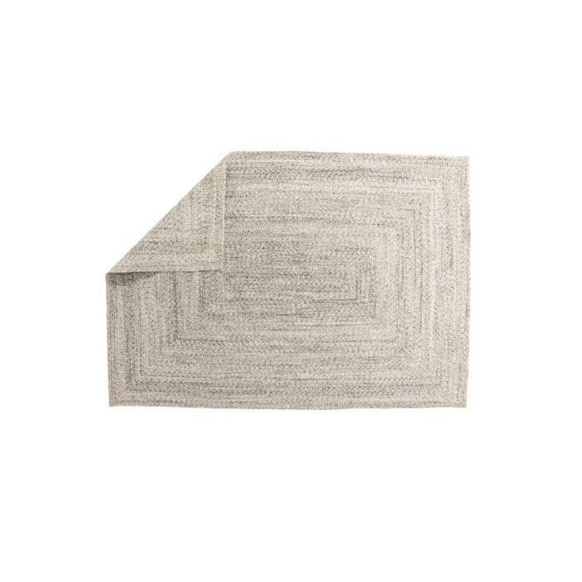 Paris Prix Tapis Déco Tressé  Petra  160x230cm Beige