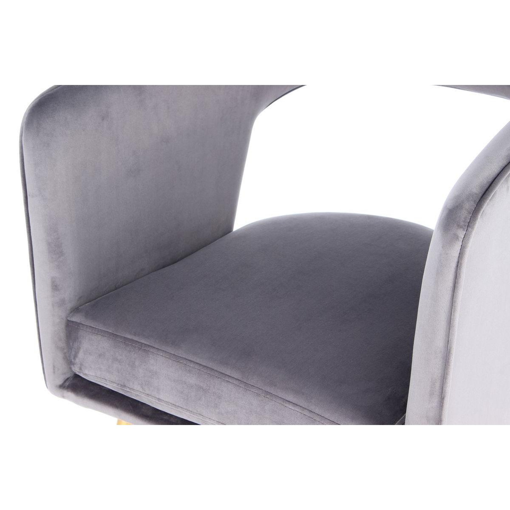 Voir la diapositive 3 : Paris Prix Chaise design  jolene  77cm gris