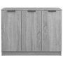 Voir la diapositive 5 : VIDAXL Buffet Sonoma gris 90,5x30x70 cm Bois d'ingenierie