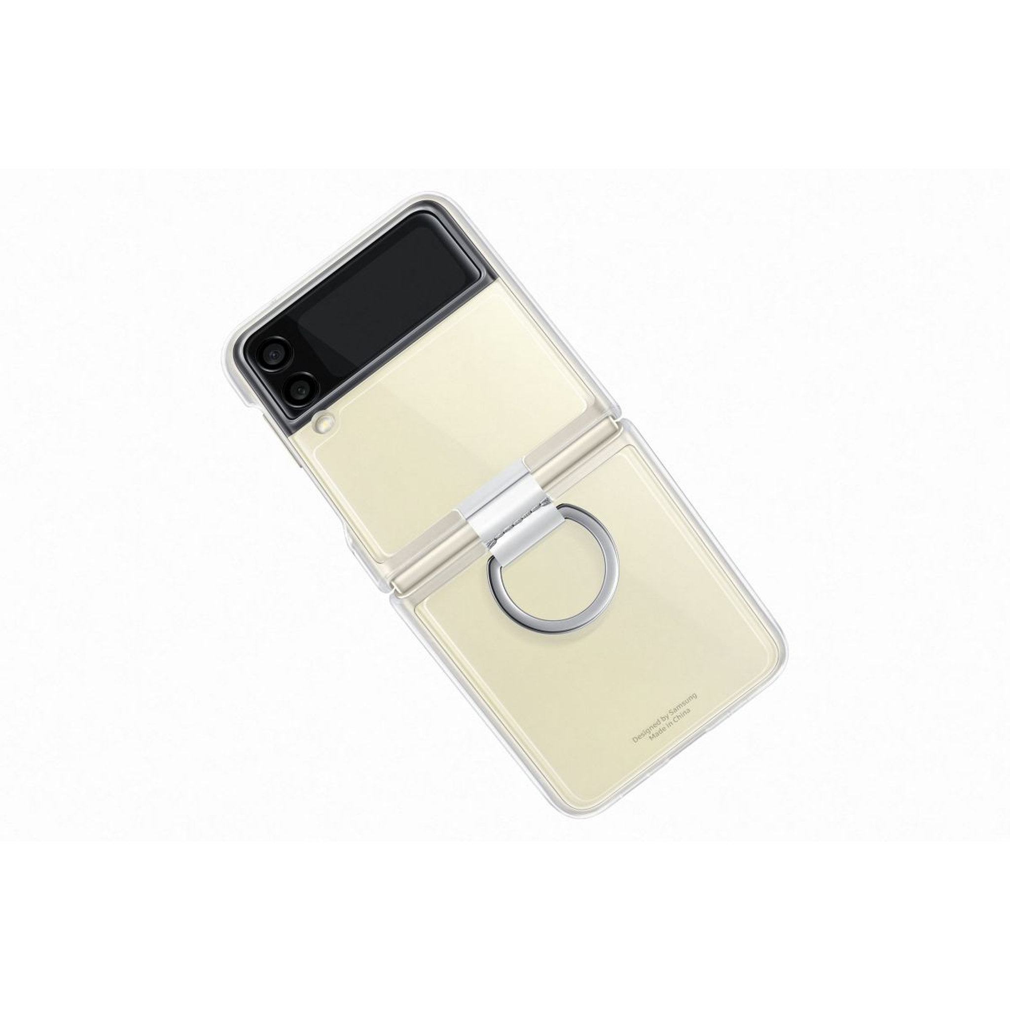 Voir la diapositive 4 : Samsung Coque Z Flip 3 laniere transparent