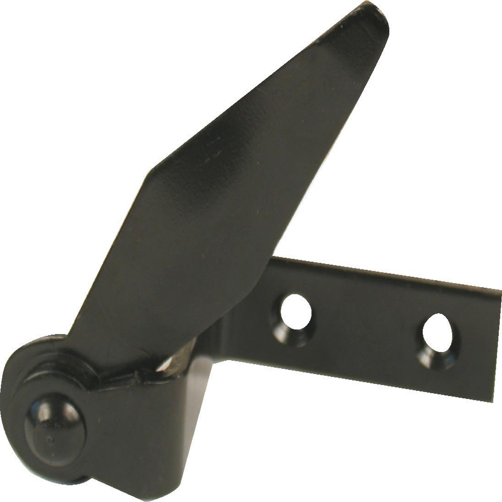 CENTRALE BRICO Arrêt sur platine acier prépeint, H.95 x L.80 x P.60 mm